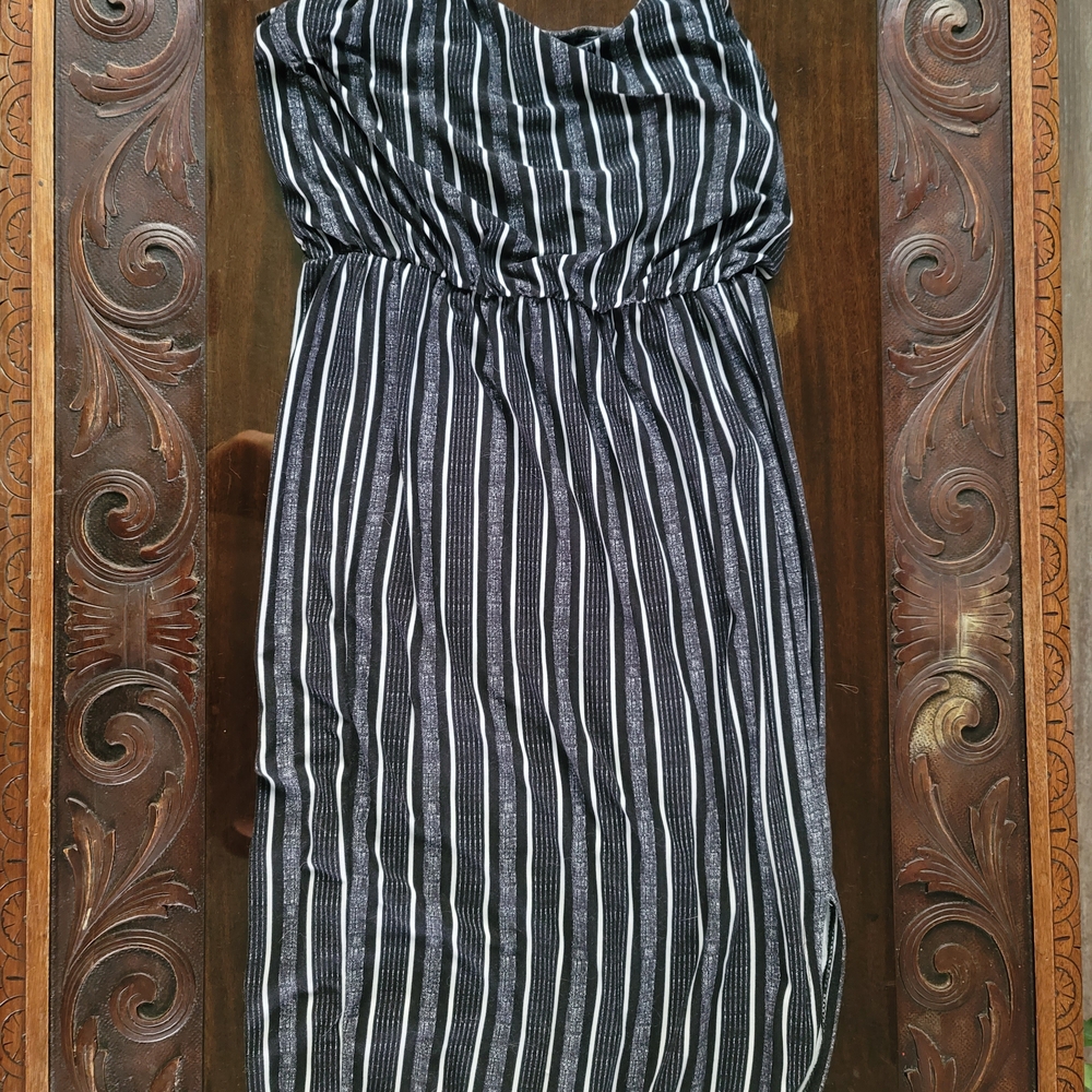Derek Heart Black and White Dress